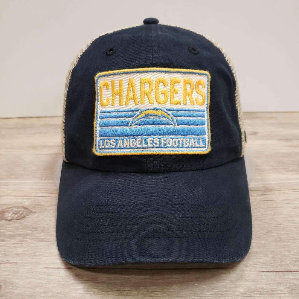 Los Angeles Chargers Hat Cap Snap Back Mens One Size Blue NFL Football 47 Brand